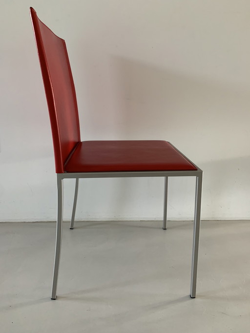 4x Calligaris eetkamerstoel