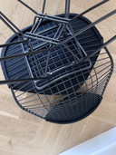 2 x Vitra wire DKR Zwart met zwarte bikini