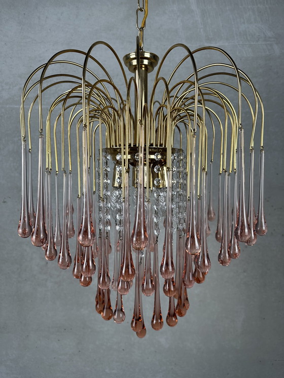 Image 1 of Rosé teardrop hanglamp