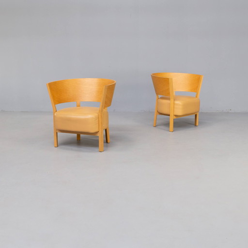 2x CondeHouse ‘Tosai’ lounge fauteuil van Peter Maly