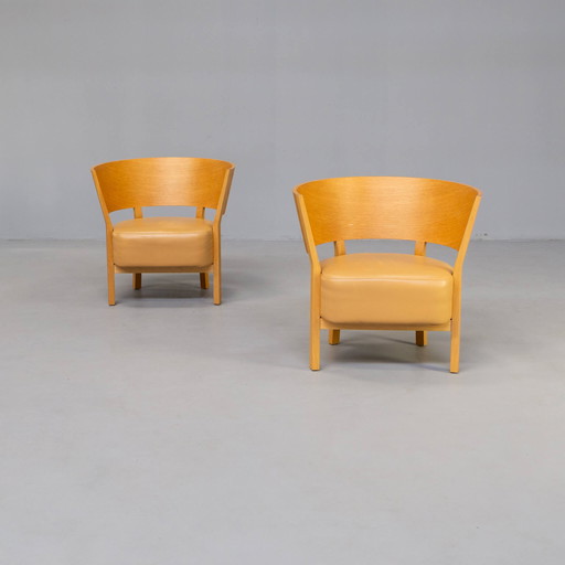 2x CondeHouse ‘Tosai’ lounge fauteuil van Peter Maly