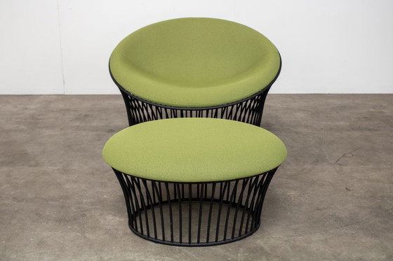 Image 1 of DeBerenn Pana fauteuil + poef