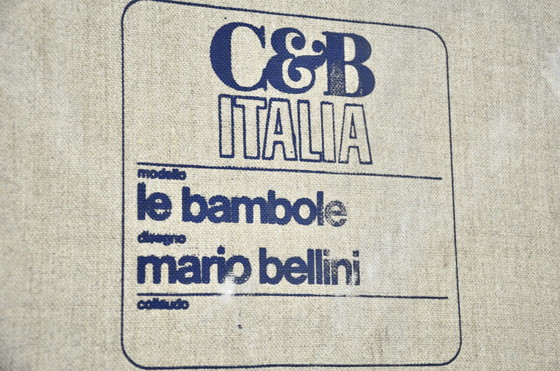 Image 1 of Loungestoel "Le Bambole" van Mario Bellini voor C&B Italia, jaren 70