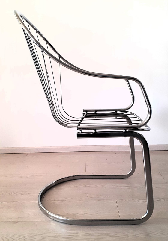 Image 1 of 4x Italian design eetkamerstoelen