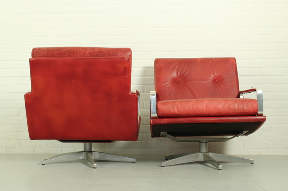 Image 1 of Paar stijlvolle draaifauteuils Mid Century , Duitsland, jaren 60