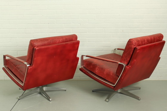 Image 1 of Paar stijlvolle draaifauteuils Mid Century , Duitsland, jaren 60