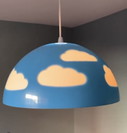 Vintage Skojig wolkenlamp