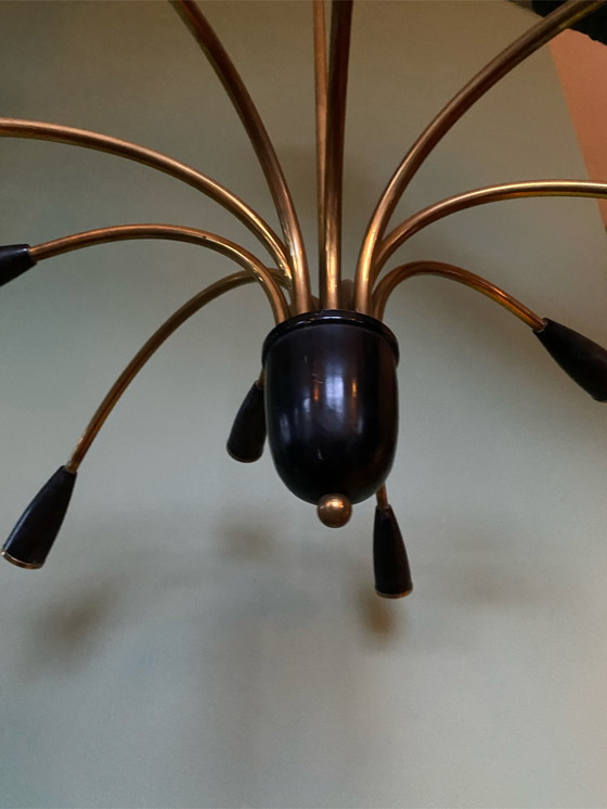 Image 1 of Mid century spider hanglamp