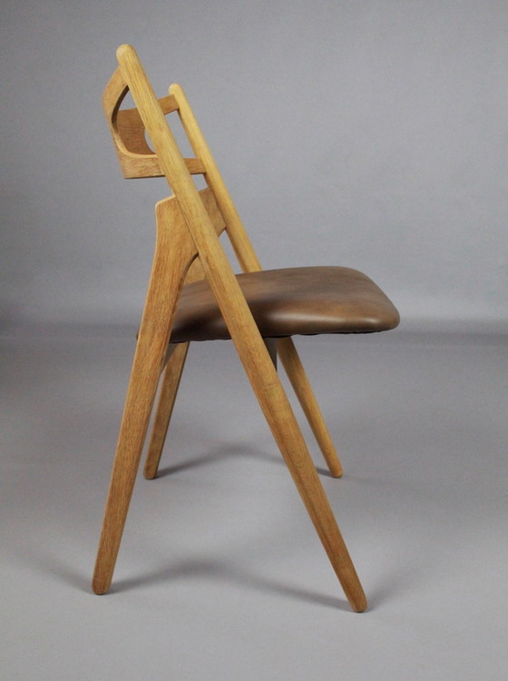 Image 1 of 6x Carl Hansen & Son CH29 stoelen van Hans J Wegner