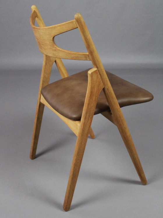 Image 1 of 6x Carl Hansen & Son CH29 stoelen van Hans J Wegner