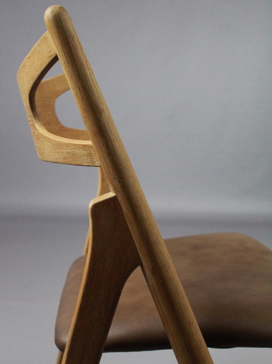 Image 1 of 6x Carl Hansen & Son CH29 stoelen van Hans J Wegner