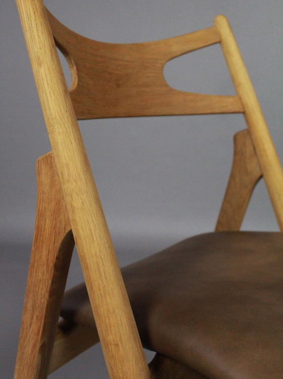 Image 1 of 6x Carl Hansen & Son CH29 stoelen van Hans J Wegner