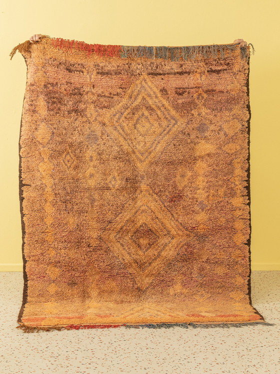 Image 1 of  Vintage Rehamna, Berbers tapijt, 142 X 205 