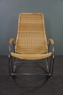Vintage Italiaanse Design schommelstoel