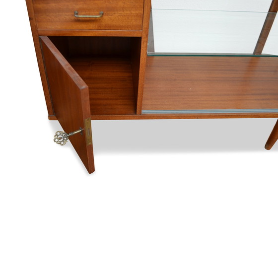 Image 1 of Vintage Deens design teak toonbank