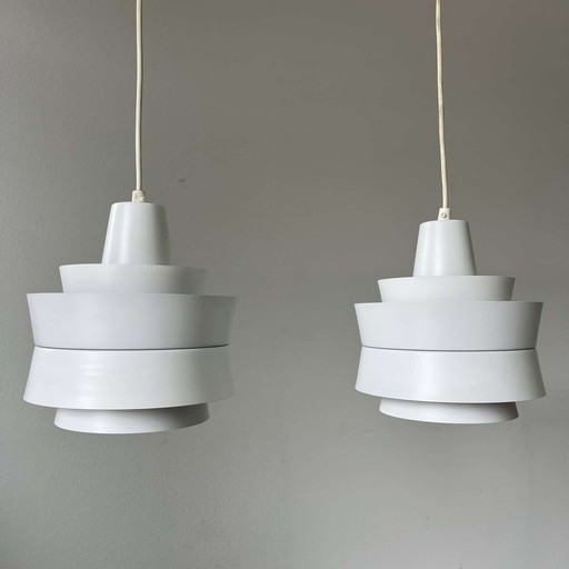 2x vintage Carl Thore lampen 