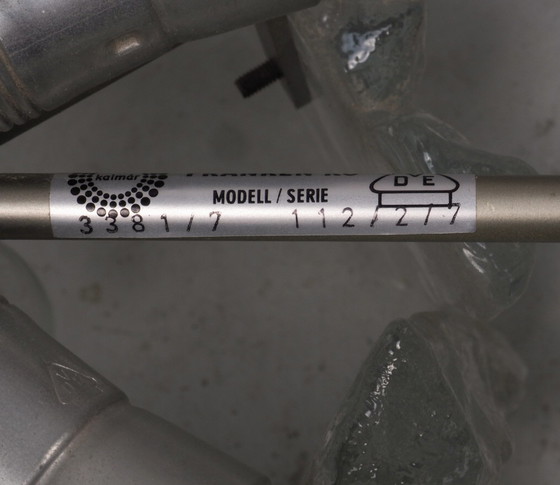 Image 1 of Vintage design ijskristal hanglamp, J.T. Kalmar jaren 60