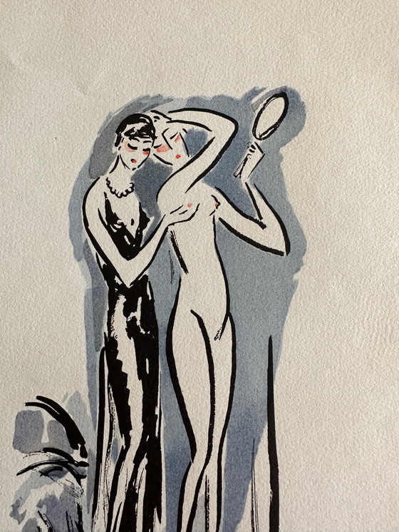 Image 1 of Kees van Dongen La Garconne 1925 pochoir