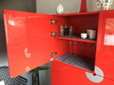 Castelijn disk, KD-AA in hoogglanslak H67 vuurrood door Dick Spierenburg.