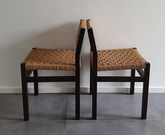 Image 1 of 2x vintage eetkamerstoelen