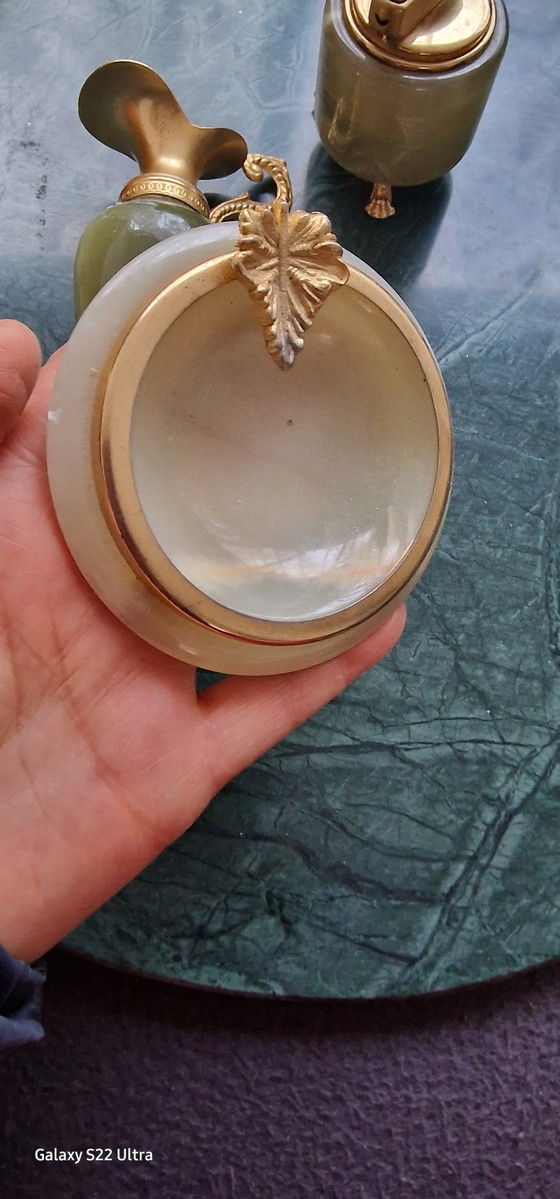 Image 1 of Vintage Onyx marmeren decoratie