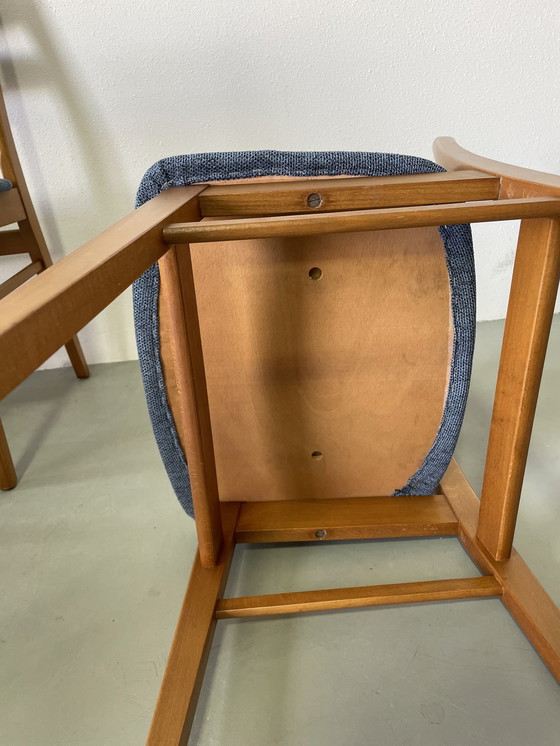 Image 1 of 8x Vintage Deense stoelen