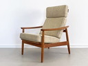 Arne Vodder FD164 France & Son fauteuil + hocker
