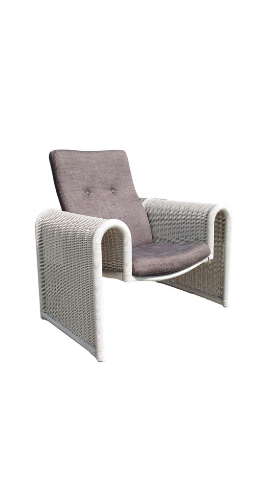 Image 1 of Rohé Noordwolde rotan lounge chair