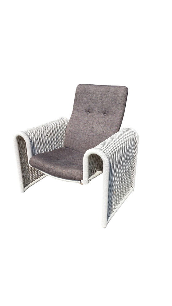 Image 1 of Rohé Noordwolde rotan lounge chair