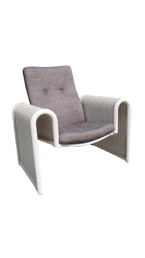 Image 1 of Rohé Noordwolde rotan lounge chair