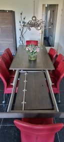Chateau d'Art uitschuifbare eettafel