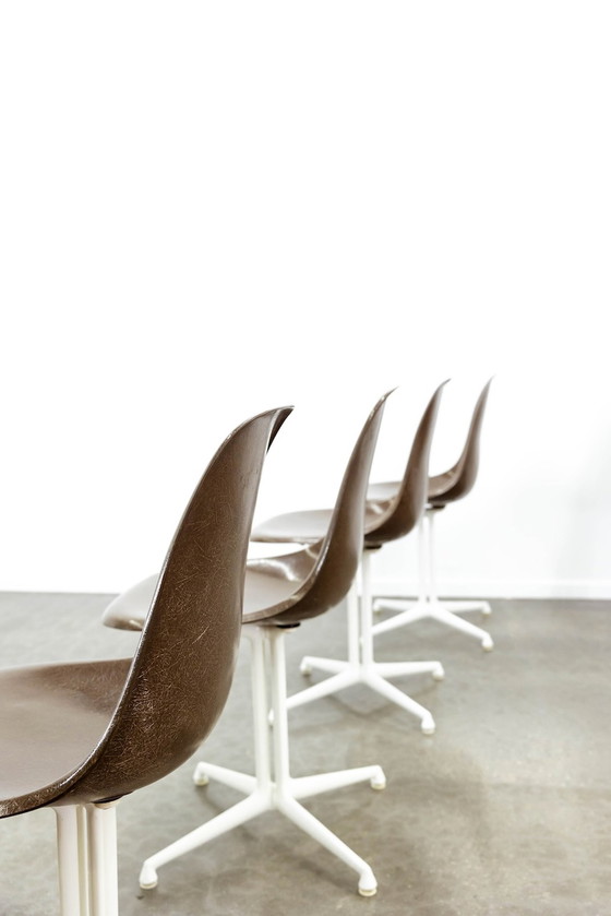 Image 1 of 6x Eames La fonda stoel, set