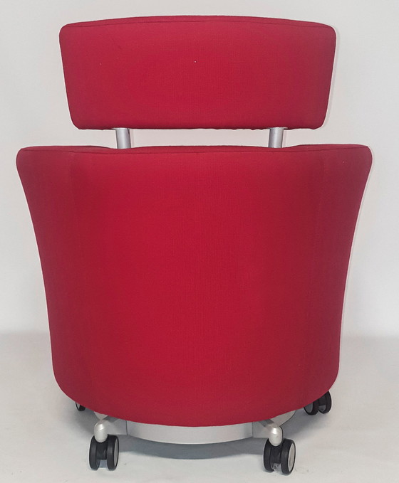 Image 1 of Haworth luxe Buro stoel  kleur rood