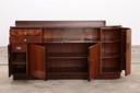 Art Deco dressoir van Walnoten hout