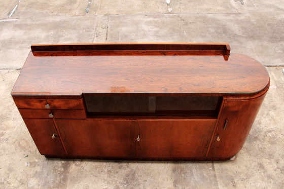 Image 1 of Art Deco dressoir van Walnoten hout