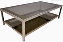 Vintage Belgochrom design salontafel