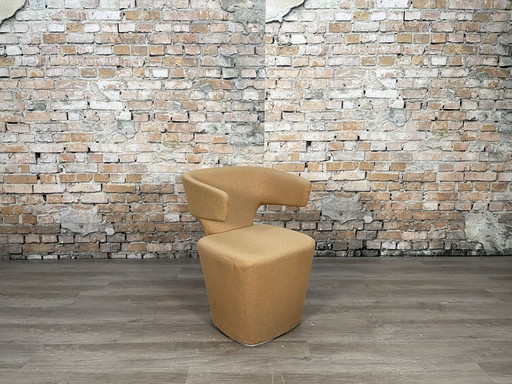 Allermuir Bison mosterd - fauteuil