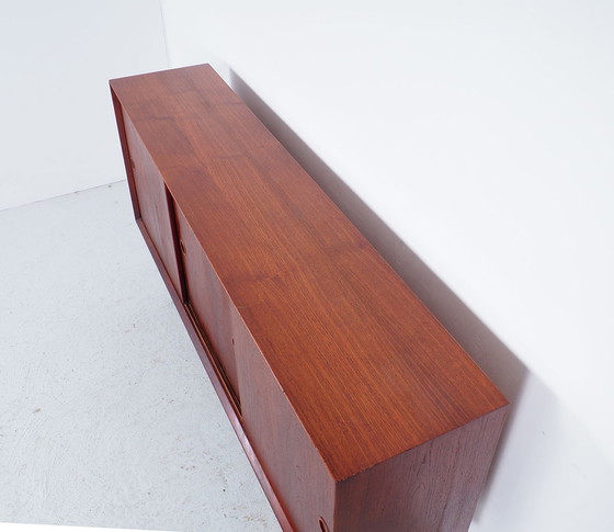 Image 1 of Omann Jun design dressoir met schuifdeuren, 1960s