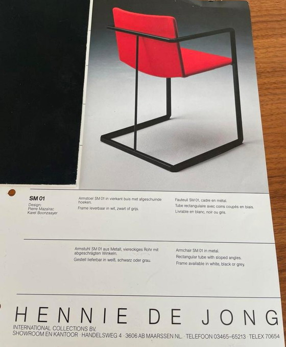 Image 1 of 4x Vintage chairs by Hennie de Jong