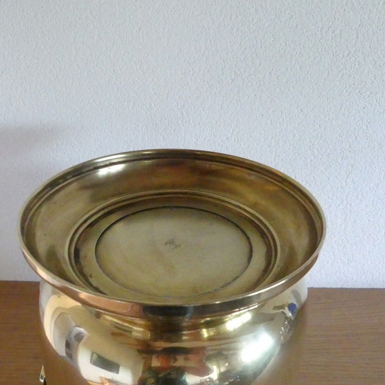 Image 1 of Art Deco champagnekoeler, verguld