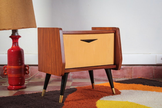 Image 1 of Vintage rockabilly nachtkastjes