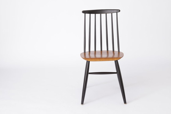 Image 1 of Vintage stoel Nesto spindel terug