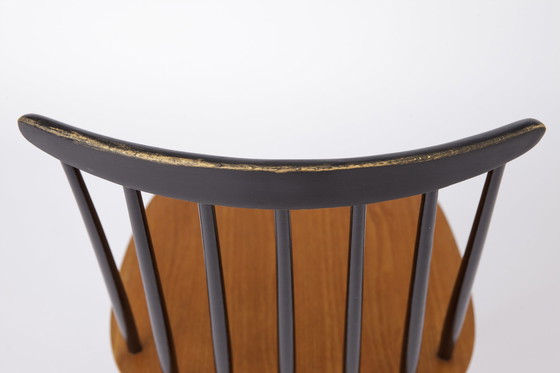 Image 1 of Vintage stoel Nesto spindel terug