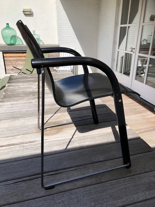 6x Thonet S320 by Ulrich Böhme en Wulf Schneider stoel