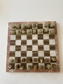 Onyx marmeren schaakbord