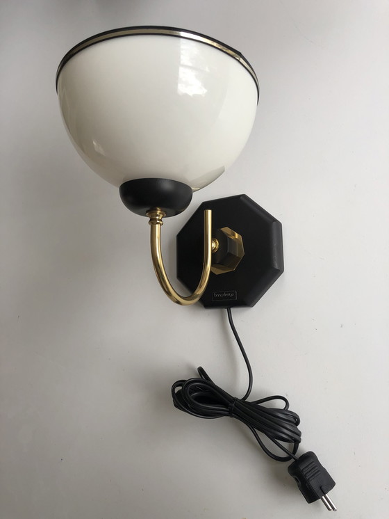 Image 1 of Vintage Bony Design Mushroom wandlamp