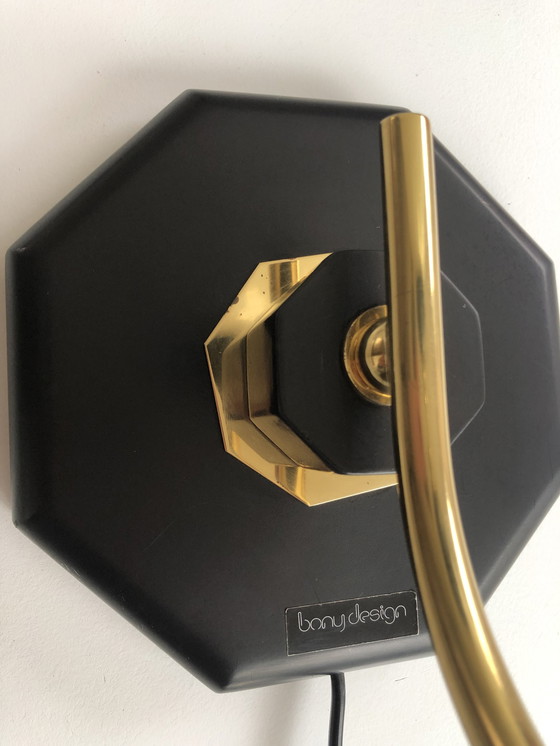 Image 1 of Vintage Bony Design Mushroom wandlamp