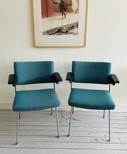 2 vintage Gispen cordemeyer chairs