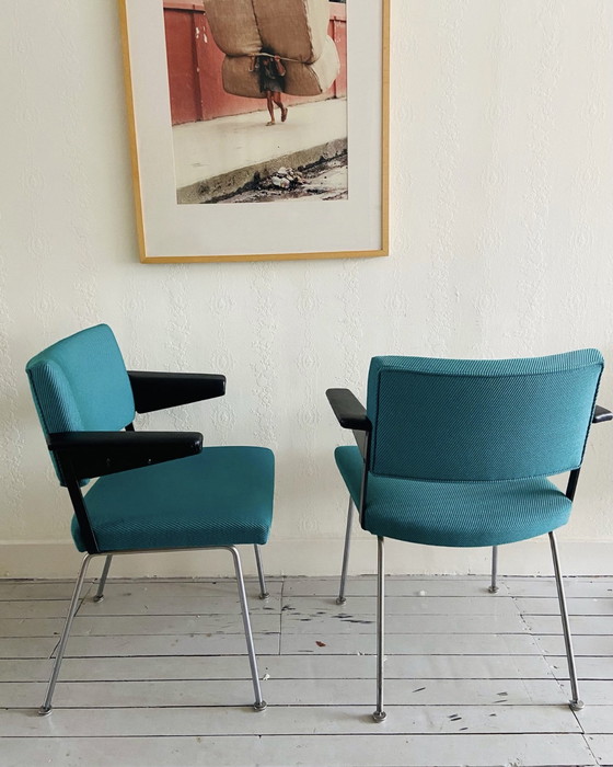 Image 1 of 2 vintage Gispen cordemeyer chairs
