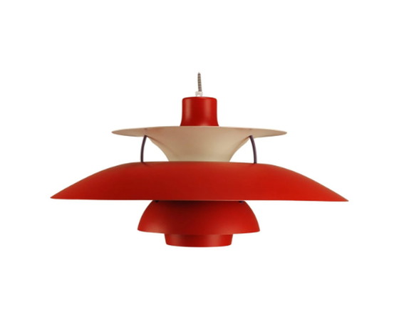 Image 1 of Louis Poulsen PH5 Pendant red light